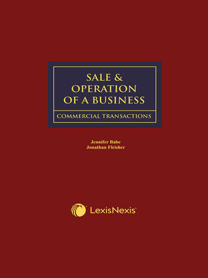 cover image of Canadian Forms & Precedents -- Commercial Transactions -- Sale & Operation of a Business